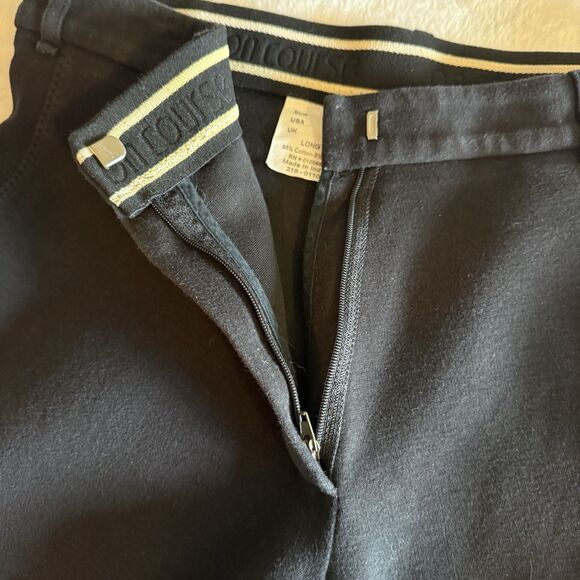 On Course Cotton Black Riding Pants Breeches Women’s Size 30 long Equestrian - Picture 6 of 16